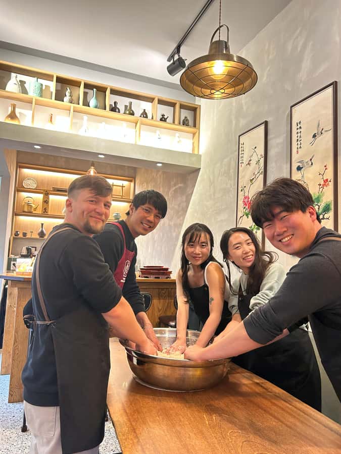 Learn and Craft Makgeolli in a Traditional Brewery - Arriving at Baekusaeng Makgeolli in Ahyeon Market