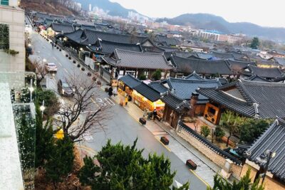 Maisan Cherry Blossom and Jeonju Hanok Village