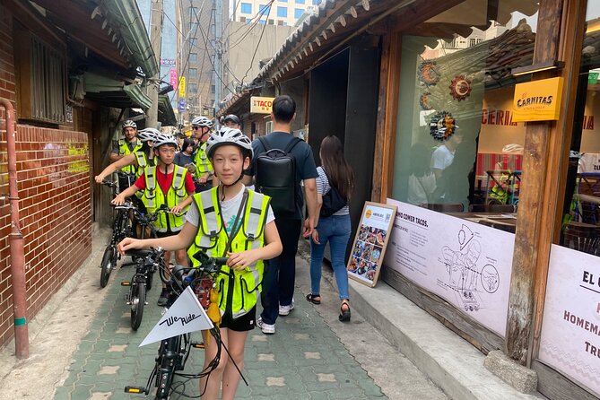 Market Food Tour & Evening E-bike Ride in Seoul - Sewoon Arcade, a building from another Seoul