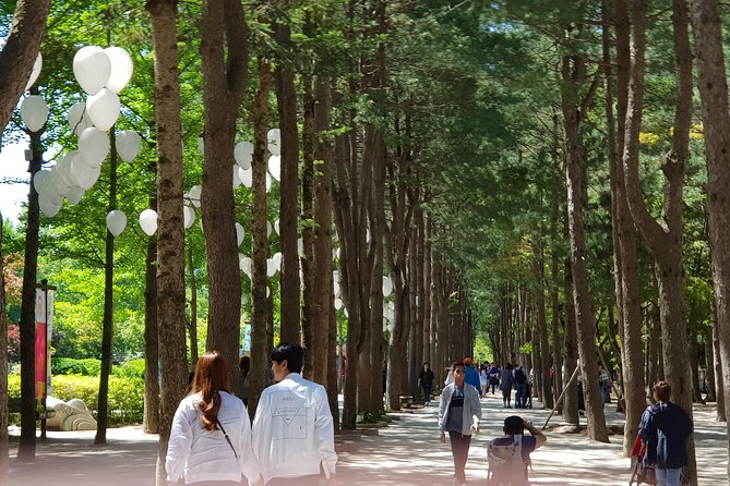 Nami Island and Petite France - Filming location - Crossing to Nami Island by mini ferry