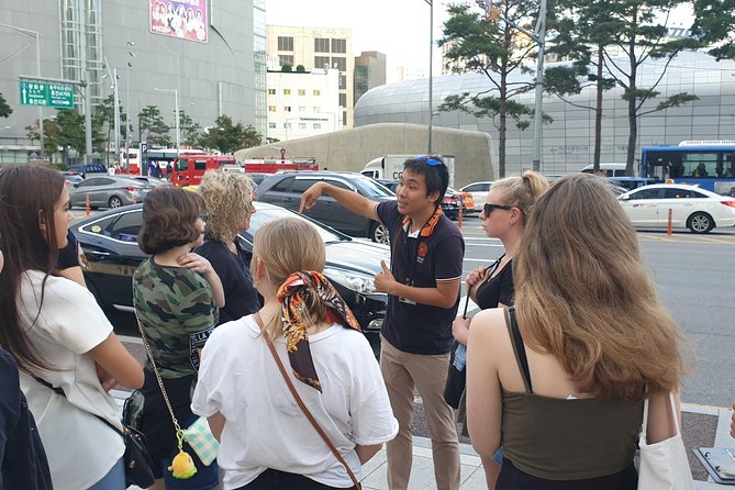 Night Food Tour in Seoul with Traditional and Modern Cuisine - Walking beside Cheonggyecheon Stream at night