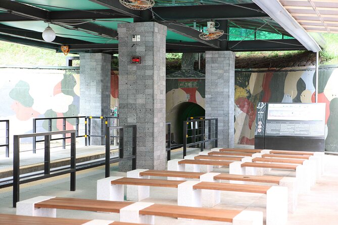 Paju DMZ : 3rd Tunnel, Gondola, Former US Military Base fr Seoul - Dora Observatory and the view toward North Korea
