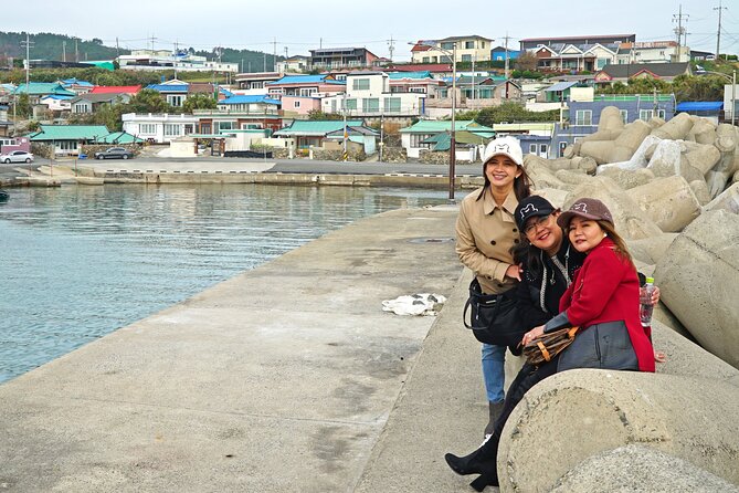 Pohang One day city Tour : Home town Cha cha cha Drama Locations - Iga-ri Anchor Observatory and the blue coastal view