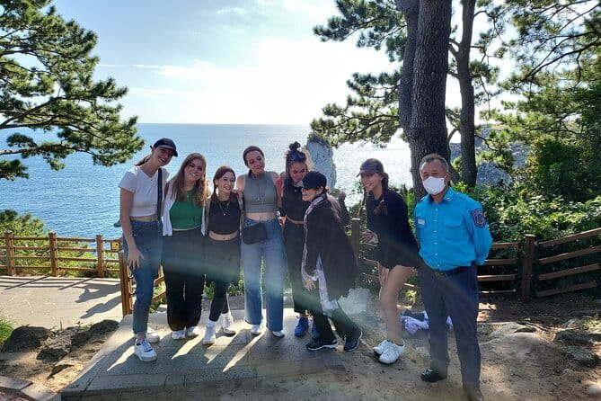 Private Day South and West Tour For Cruise Customers in Jeju - Jeongbang Waterfall: the dramatic first stop