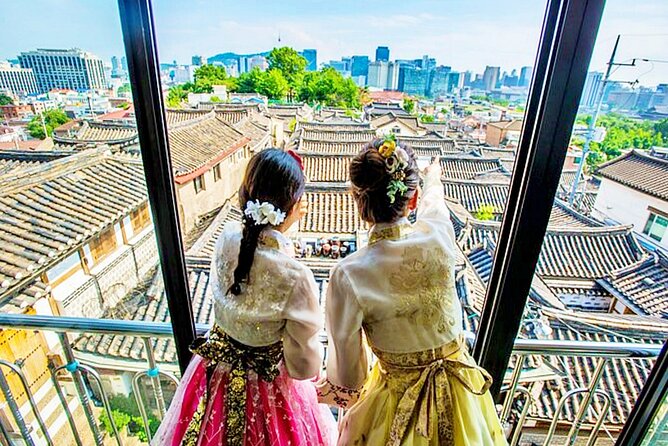 Private Tour : Royal Palace & Traditional Villages wearing Hanbok - A full Seoul day built around Hanbok