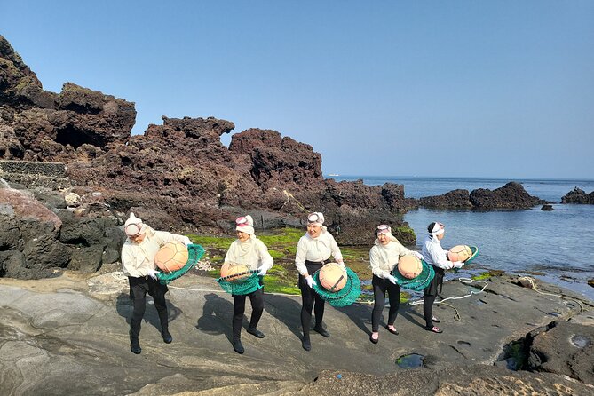 Private Tour Woman Diver Performance & stone park in Jeju Island - Arriving at Seongsan Ilchulbong by 1:30pm