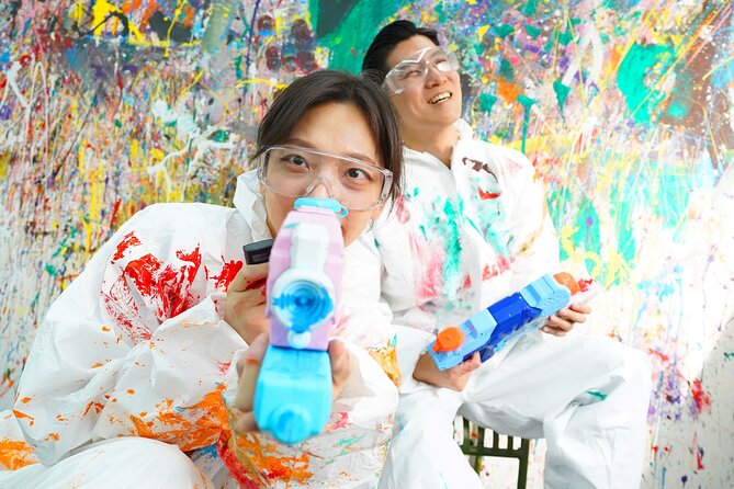 Seoul Action Painting Experience in a Studio (Foreigner Only) - Collecting or Shipping Your Finished Canvas
