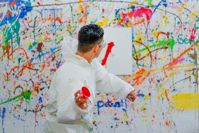 Seoul Action Painting Experience in a Studio (Foreigner Only) - The Best Part: No Need to Paint Like an Artist