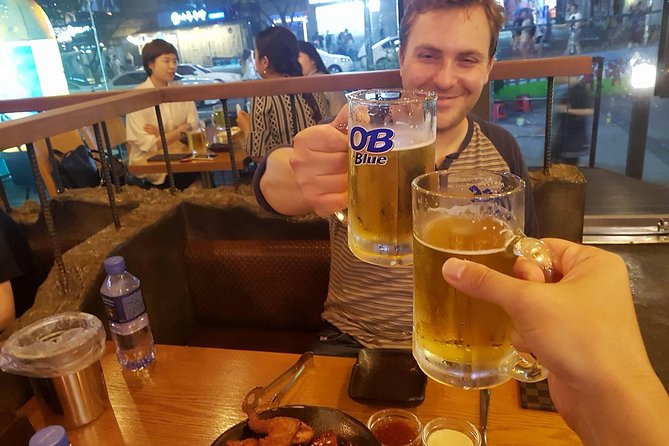 Seoul: Anthony Bourdain-Inspired BBQ and Pub Experience - Optional fried chicken, beer, and a longer night