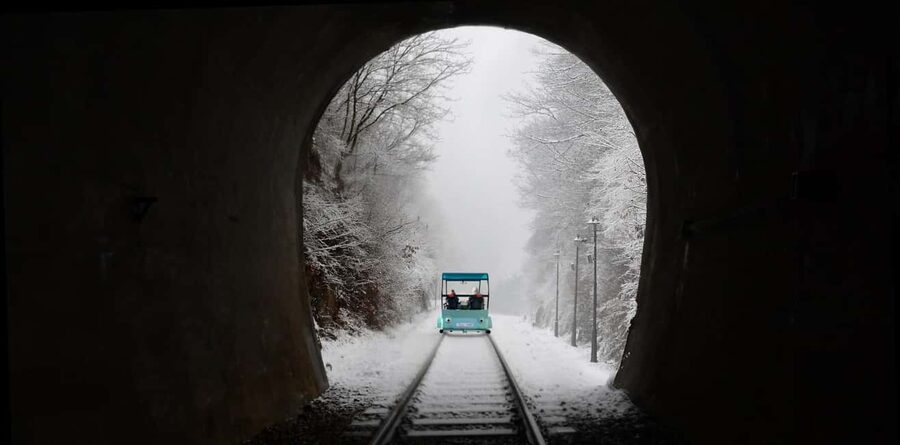 Seoul: Eobi Ice Valley, Nami Island & Railbike opt Garden - What the $75 price really covers