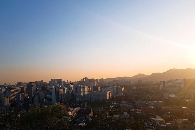 Seoul: Gyeongbok Palace, Bukchon Village, and Gwangjang Tour - Bugak Skyway: Seoul from above