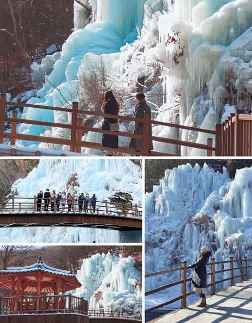 Seoul: Mt. Seorak & Nami Island & Eobi Ice Valley Day Tour - Nami Island and its famous tree-lined paths