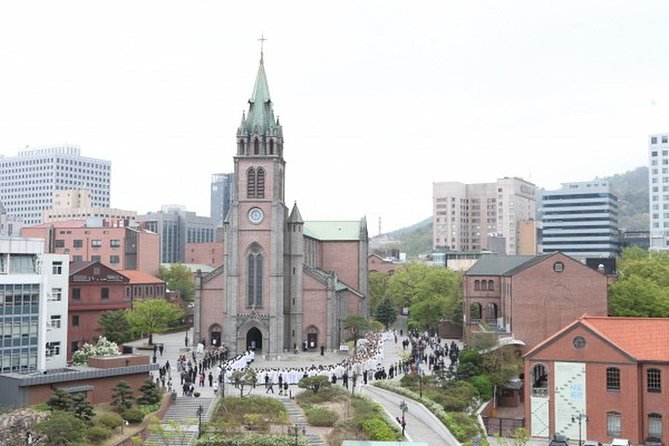 Seoul Myeongdong Catholic Church Historic Private Walking Tour - Inside the cathedral and its crypts