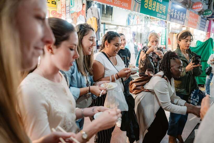 Seoul: Night Market Food Tour with Local Guide - Dietary restrictions need honest planning