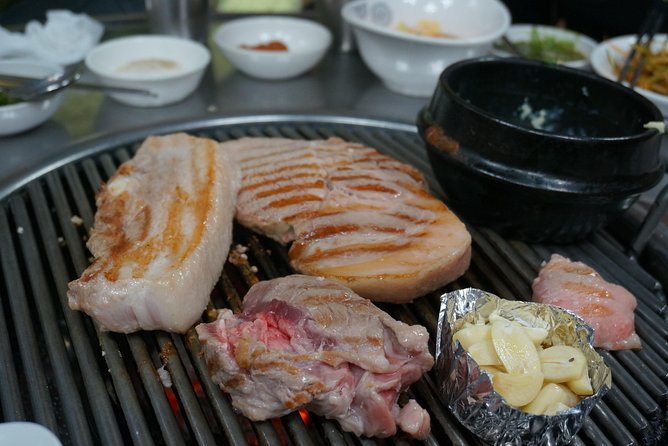 Seoul Night "Private Tour"(Korean BBQ, N-Tower, Seoul Fortress, Local Market) - Bugak Palgakjeong and Seoul from the northern hills