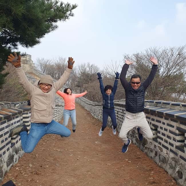 Seoul: Royal Tombs & Namhansanseong Fortress Tour - Climbing toward Namhansanseong Fortress