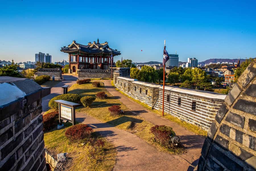 Seoul : Suwon Hwaseong Fortress+Starfield Library+Waujeongsa - Transport, timing, and practical demands