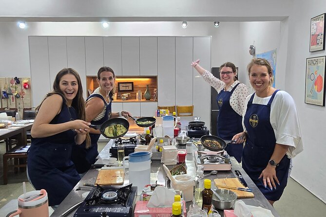 Seoul : Taste of Korea, Authentic Home-Style Cooking Class - The four dishes you make