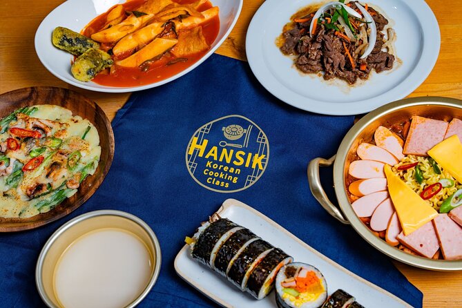 Seoul : Taste of Korea, Authentic Home-Style Cooking Class - Cooking gimbap, tteokbokki, haemulpajeon, and budae jjigae