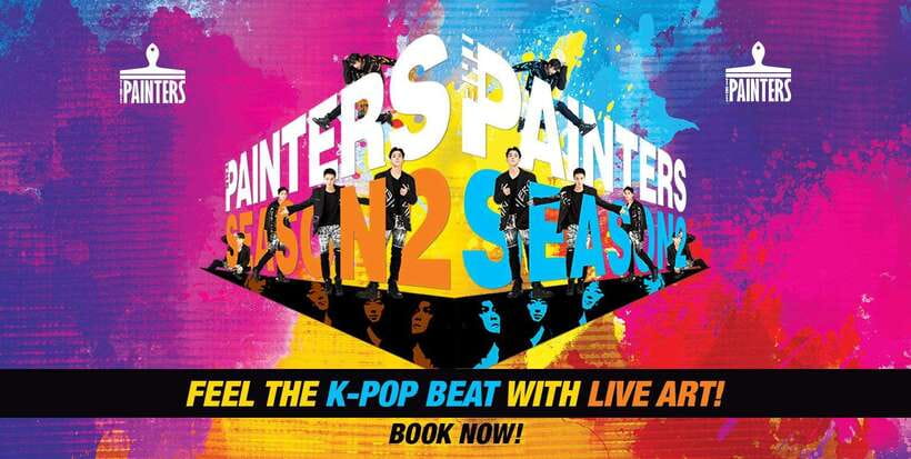 Seoul: The Painters Live Art K-pop Dance Show Ticket - The opening: fast visual jokes and immediate energy