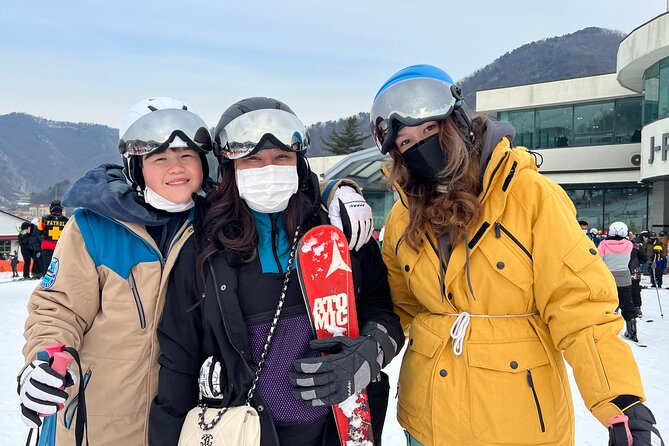 Seoul to Jisan Ski Resort (Fun 1 Day Trip Winter Sports & Skiing) - Skiing, snowboarding, and the extra fees