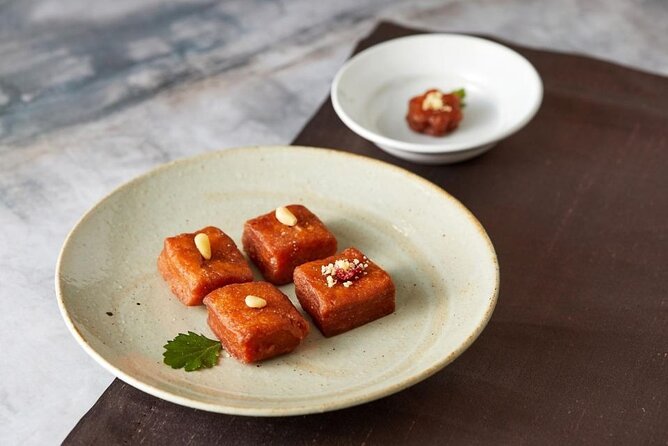 Seoul Vegan Delight Temples, Teas and Treats Tour - Jogyesa Temple brings the food into focus