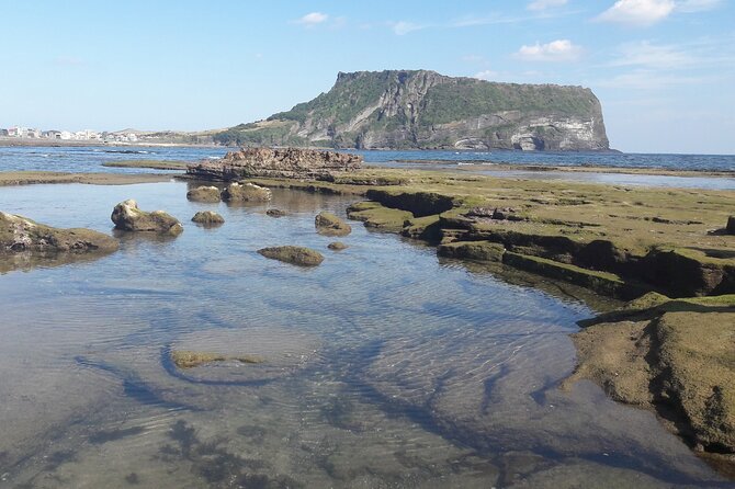 Small group Private Taxi Tour DAY experience in Jeju island - The Seogwipo route: cliffs, waterfalls, and Gwangchigi Beach