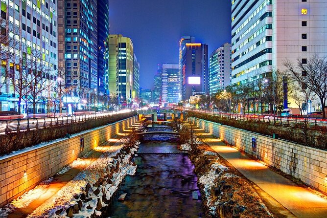 Special City Night Tour - Walking beside Cheonggyecheon Stream
