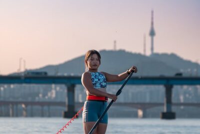 Stand Up Paddle Board (SUP) and Kayak Activities in Han River