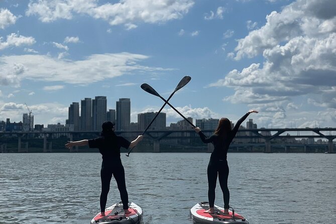 Stand Up Paddle Board (SUP) and Kayak Activities in Han River - Sunset, Clouds, and the Best Start Time