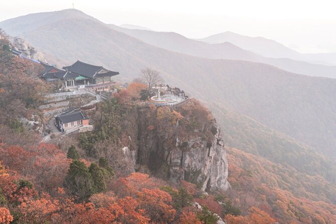 Temple Tour : Namhae Geumsan Boriam Hermitage Tour from Busan - Arriving at Boriam on Geumsan Mountain